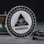 Load image into Gallery viewer, Custom Commemorative Coins Freemasonry Coin
