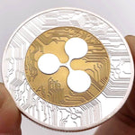 Load image into Gallery viewer, Ripple Cryptocurrency Silver Commemorative Coin Collection With Protective Box For Sale
