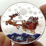 Load image into Gallery viewer, Merry Christmas To All My Family And Friends Santa Claus Commemorative Coin
