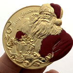 Load image into Gallery viewer, Happy Merry Christmas Day Santa Claus Commemorative Coin
