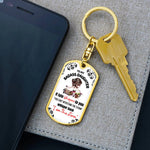 Load image into Gallery viewer, Empowering Keepsake for Daughter Keychain
