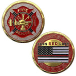 Load image into Gallery viewer, Unique Firefighter Collection Commemorative Coins
