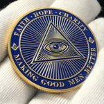Load image into Gallery viewer, Masonic Coin Commemorative Coins For Sale
