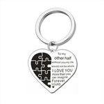 Load image into Gallery viewer, Sank®To My Other Half Keychain（with gift box）
