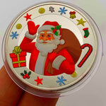 Load image into Gallery viewer, Merry Christmas Family And Friends Santa Claus Commemorative Coin
