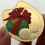 Load image into Gallery viewer, Thank You And Merry Christmas Santa Claus Commemorative Coin
