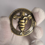 Load image into Gallery viewer, Holy Cross Commemorative Coin Bronze Buy Online
