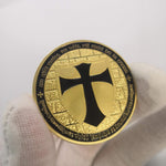 Load image into Gallery viewer, Holy Cross Shield Commemorative Coin With Protective Box
