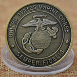 Load image into Gallery viewer, Marine Corps Challenge Coins Commemorative Coin
