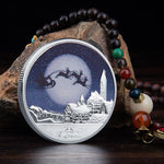 Load image into Gallery viewer, Merry Christmas Eve Gold Commemorative Coins

