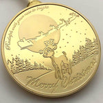 Load image into Gallery viewer, Merry Christmas And Happy New Year 2021 Santa Claus Commemorative Coin
