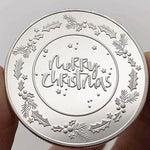 Load image into Gallery viewer, Happy Christmas And Happy New Year Santa Claus Commemorative Coin
