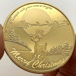 Load image into Gallery viewer, Christmas Wishing Santa Claus Commemorative Coin
