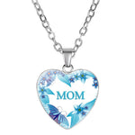 Load image into Gallery viewer, Mom's Love MOM Heart Pendant Necklace
