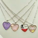 Load image into Gallery viewer, Mom's Love MOM Heart Pendant Necklace
