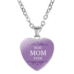 Load image into Gallery viewer, Mom's Love MOM Heart Pendant Necklace
