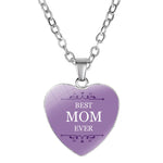 Load image into Gallery viewer, Mom's Love MOM Heart Pendant Necklace
