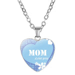 Load image into Gallery viewer, Mom's Love MOM Heart Pendant Necklace
