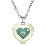 Load image into Gallery viewer, Mom's Love MOM Heart Pendant Necklace
