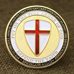 Load image into Gallery viewer, Cool Armor Warrior Color Paint Commemorative Coins Challenge Coins Online
