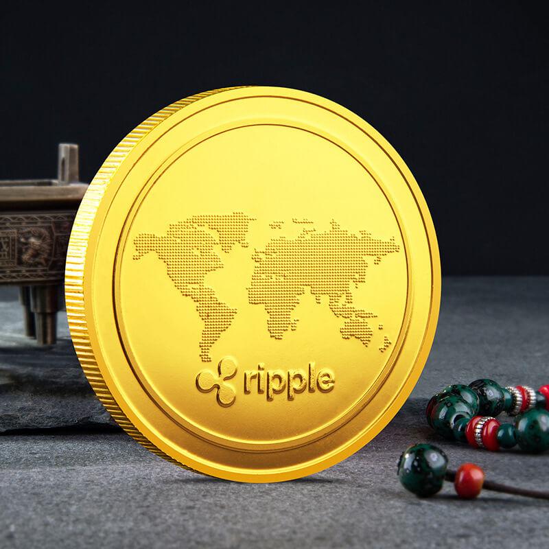 Ripple Cryptocurrency Commemorative Coin Crypto Coins For Sale