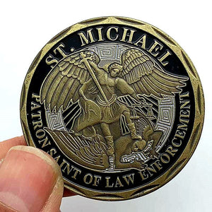 Saint Michael Commemorative Coins Collectible Coin Selling Online