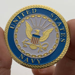 Load image into Gallery viewer, U.S. Military Commemorative Coins Navy Coins
