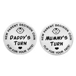 Load image into Gallery viewer, Double Sided New Parent Decision Coin
