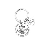 Load image into Gallery viewer, SANK®To my friend Keychain
