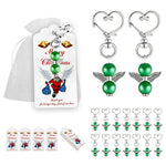 Load image into Gallery viewer, Christams New guardian angel keychain 20sets
