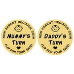 Load image into Gallery viewer, Double Sided New Parent Decision Coin
