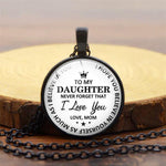 Load image into Gallery viewer, SANK®To my daughter pendant necklace

