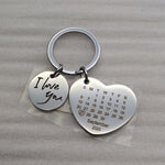 Load image into Gallery viewer, Sank®Special Day Personalized Calendar Keychain(Gift Package)
