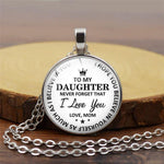 Load image into Gallery viewer, SANK®To my daughter pendant necklace
