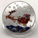 Load image into Gallery viewer, Merry Christmas Love Santa Claus Commemorative Coin
