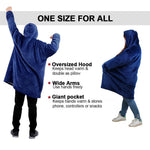 Load image into Gallery viewer, Ultra Soft &amp; Cuddly Wearable Blankets(One size fit all)
