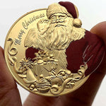 Load image into Gallery viewer, Merry Christmas Family Santa Claus Commemorative Coin For Sale
