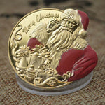 Load image into Gallery viewer, Merry Christmas Happy New Year Santa Claus Commemorative Coin Online For Sale
