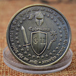 Load image into Gallery viewer, Armor Of God Challenge Coin
