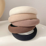Load image into Gallery viewer, Simple Temperament Solid Color Headband
