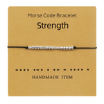 Load image into Gallery viewer, Morse Code Couple Bracelet
