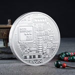 Load image into Gallery viewer, Mcoin Cryptocurrency Silver Commemorative Coin
