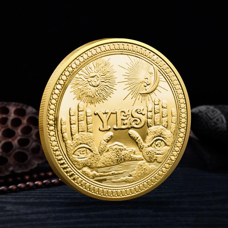 Most Valuable YES / NO Decision-making Commemorative Coin Collection