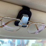 Load image into Gallery viewer, Universal Car Visor Sunglasses Holder Clip

