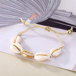Load image into Gallery viewer, Women Cowrie Shell Bracelets Delicate Rope Chain Bracelet
