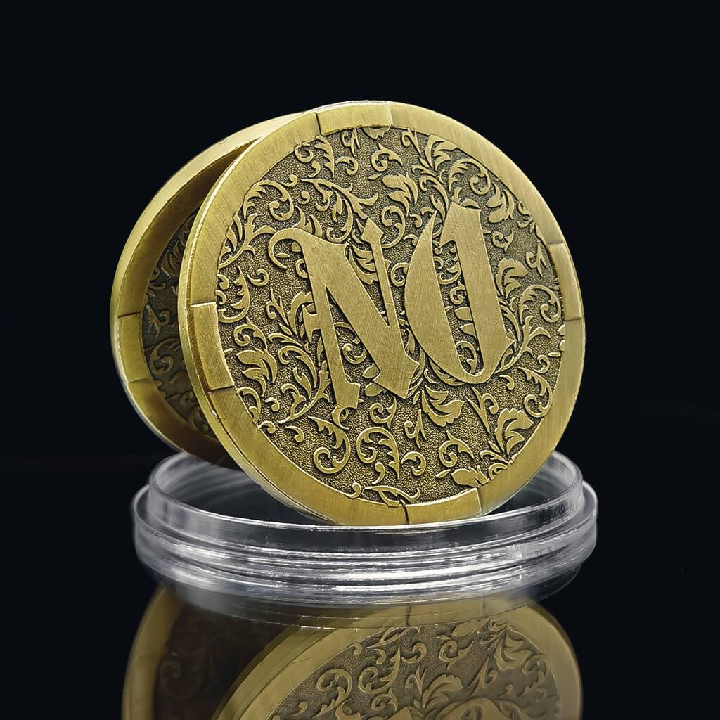 YES / NO Decision Making Commemorative Coins For Sale