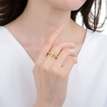 Load image into Gallery viewer, Zircon Cross Ring
