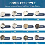 Load image into Gallery viewer, Jeans Retractable Button (5PCS)
