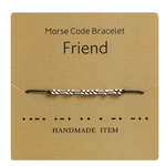 Load image into Gallery viewer, Morse Code Couple Bracelet
