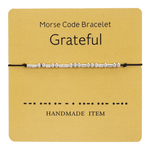 Load image into Gallery viewer, Morse Code Couple Bracelet
